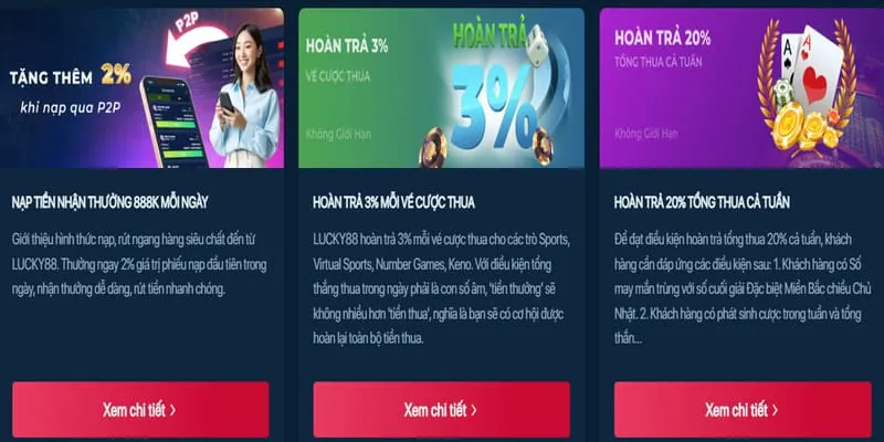 Tiền thưởng chào mừng lớn cho người chơi mới nạp tiền lần đầu tại Banca90